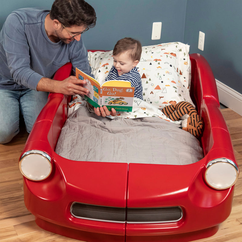 Step2 Roadster Toddler to Twin Udtræksseng