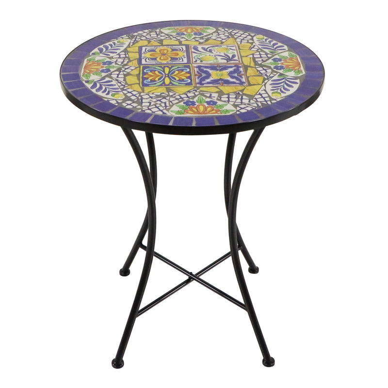 AXI Amélie Bistrosæt Mosaik Middelhavsstil - Blå/Gul