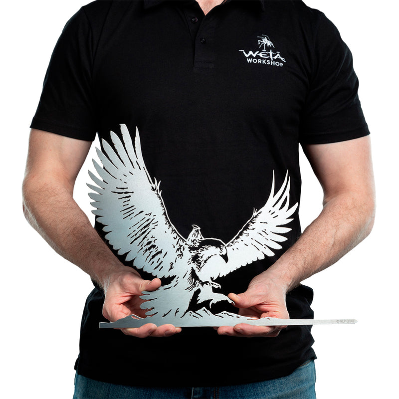 Weta Workshop The Lord Of The Rings Trilogy - Gandalf On Gwaihir Metalbird-silhuet