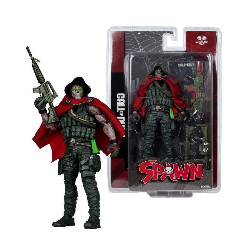 Call of Duty Burned Spawn 7 tommer actionfigur McFarlane Toys