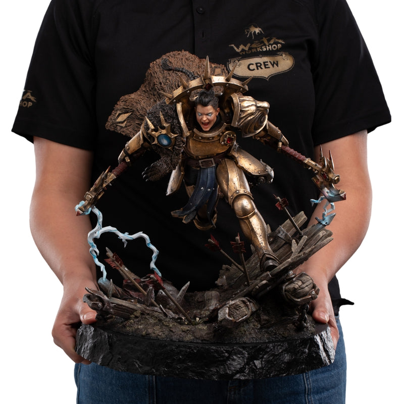Weta Workshop Warhammer: Age Of Sigmar - Neave Blacktalon, The God-King's Assassin statue - skala 1:6