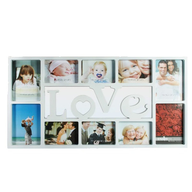 Væg billedramme Romantic Items Træ 10 fotos