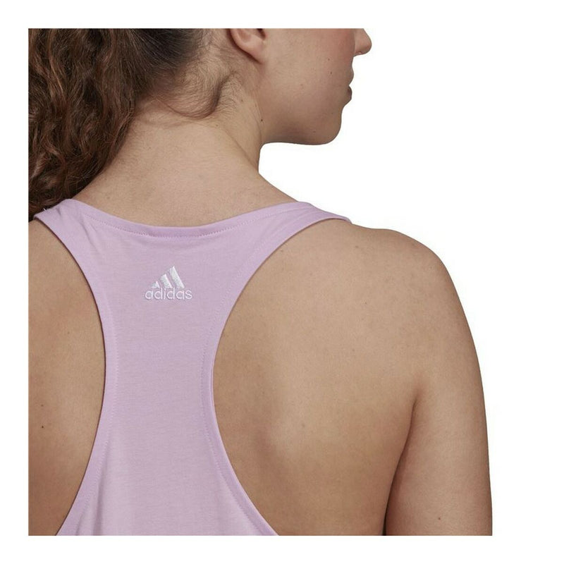 Tank top kvinder Adidas Essentials Logo Lavendel