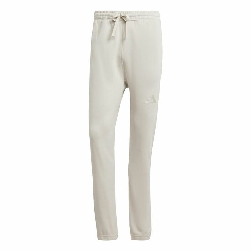 Lange sportsbukser Adidas All Szn French Terry Regular Tapered Hvid Beige Mænd