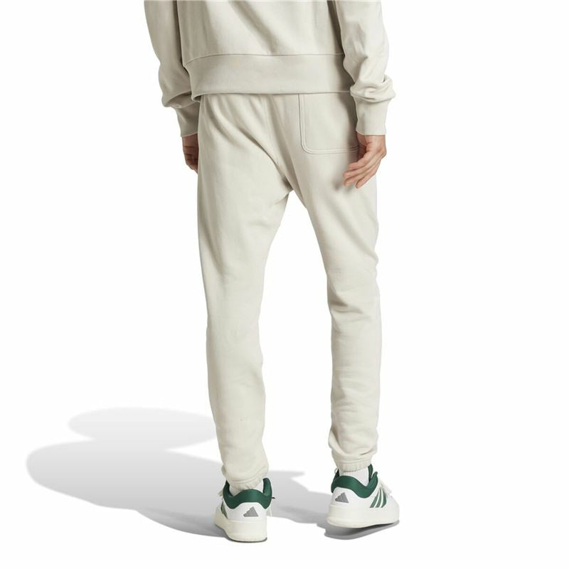 Lange sportsbukser Adidas All Szn French Terry Regular Tapered Hvid Beige Mænd