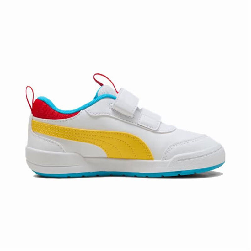 Sportssko til børn Puma Multiflex 2 Hvid