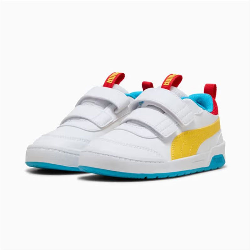 Sportssko til børn Puma Multiflex 2 Hvid
