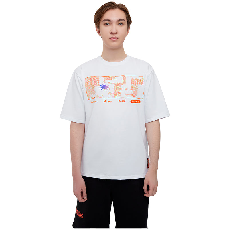 Virtus.pro T-shirt med hologram, farve: hvid, størrelse
