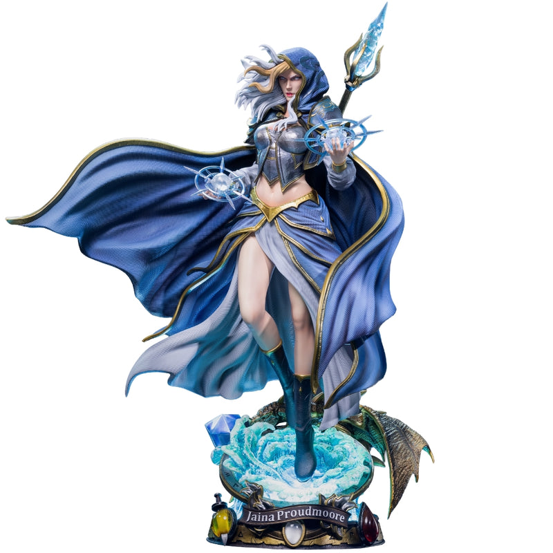 HEX Blizzard Hearthstone Jaina Proudmoore statue i skala 1/6