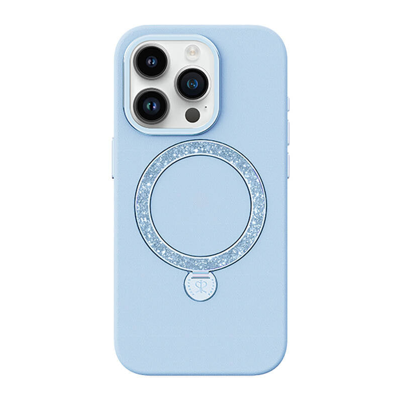 Joyroom PN-15L4 Dancing Circle cover til iPhone 15 Pro Max (blå)