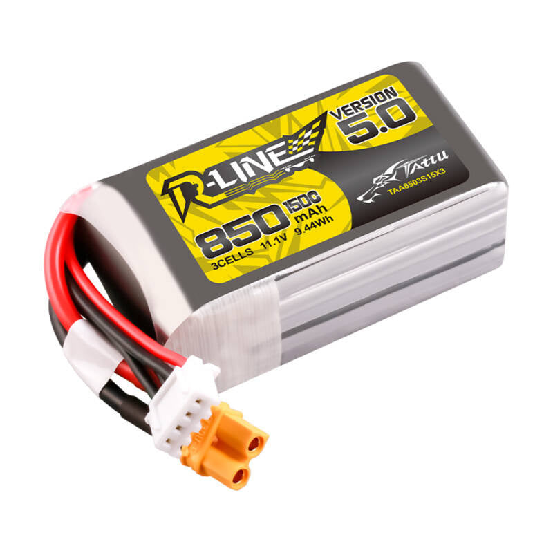 Tattu R-Line version 5.0 850mAh 3S 11.1V 150C XT30U-F