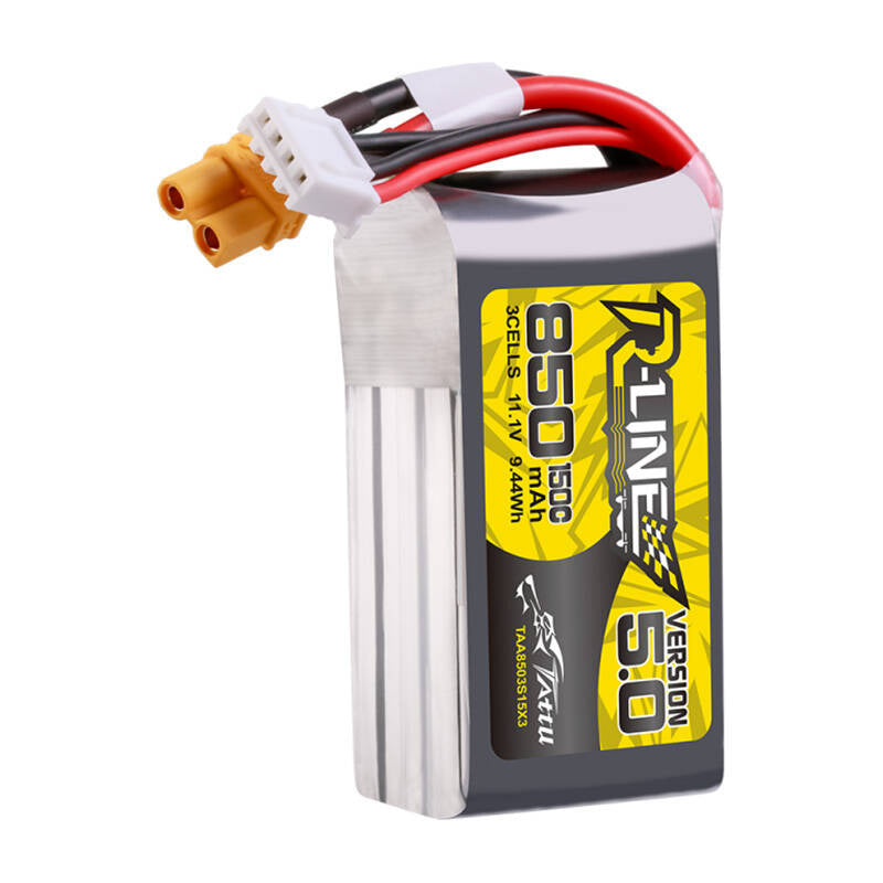 Tattu R-Line version 5.0 850mAh 3S 11.1V 150C XT30U-F