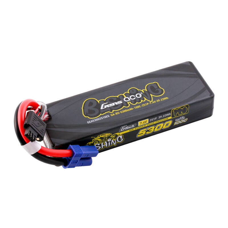 Gens Ace G-Tech LiPo 5300mAh 7.4V 100C 2S1P med EC5
