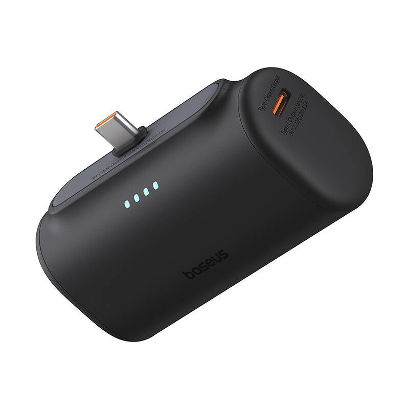 Baseus Compact powerbank 5000 mAh, 20 W, USB-C (sort)