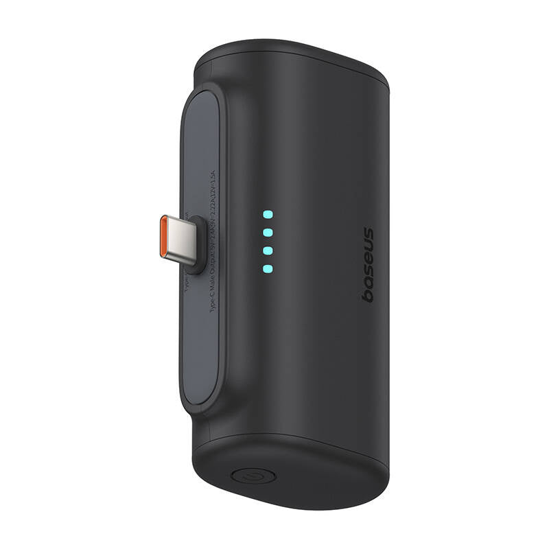 Baseus Compact powerbank 5000 mAh, 20 W, USB-C (sort)