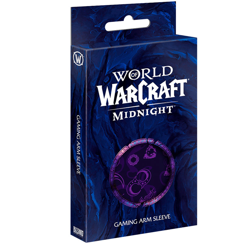 World of Warcraft Midnight - gaming-armærme Limited Edition - sort & lilla