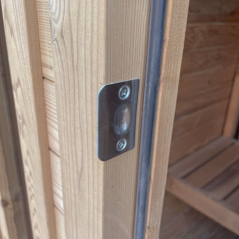 AXI Kubus Udendørs Sauna Thermowood 2-4 Personer - ekskl. Saunaovn