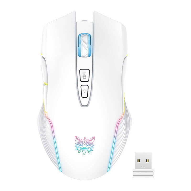 Onikuma CW905 trådløs gamingmus hvid