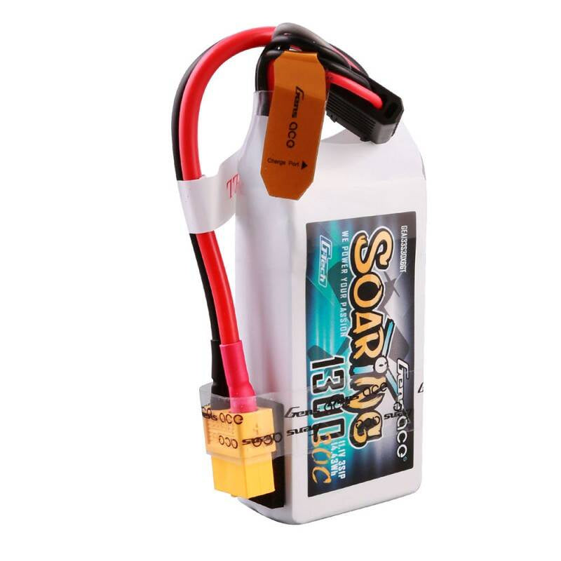 Gens Ace G-Tech Soaring LiPo-batteri 1300mAh 11.1V 30C 3S1P