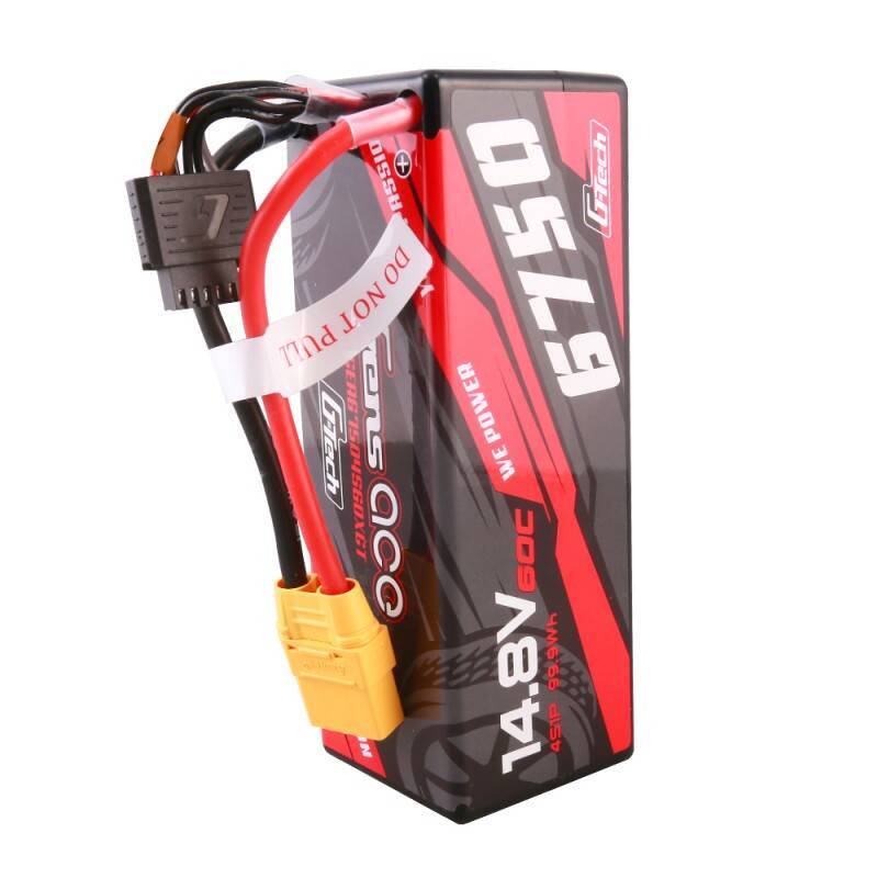 Gens Ace G-Tech batteri 6750mAh 14.8V 60C 4S1P 14# XT90