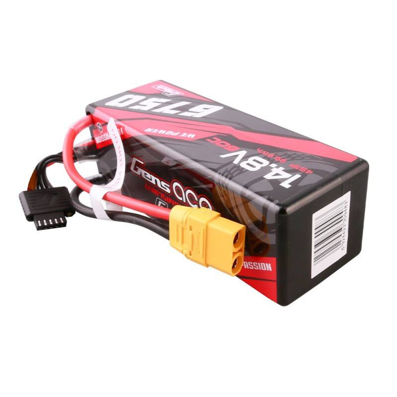 Gens Ace G-Tech batteri 6750mAh 14.8V 60C 4S1P 14# XT90