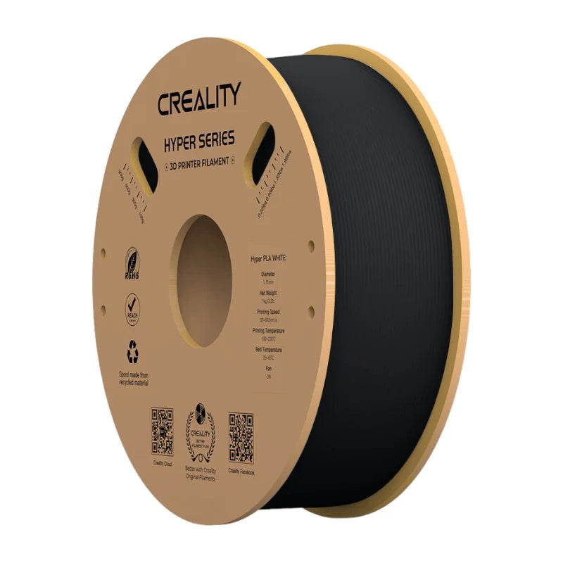 Creality Hyper PLA-filament (sort)
