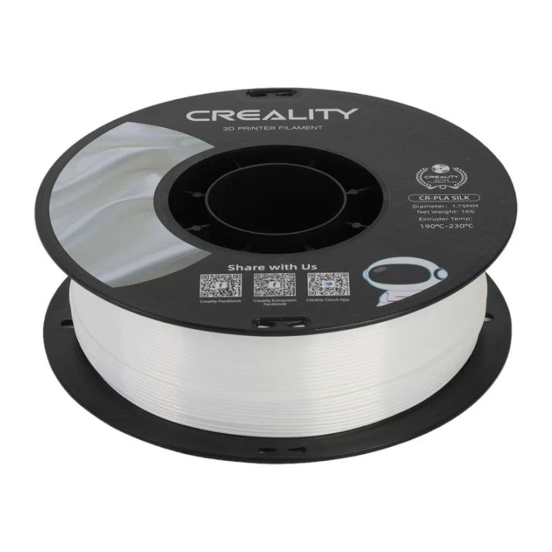 Creality CR-Silk PLA-filament (hvid)