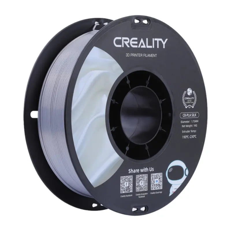 Creality CR-Silk PLA-filament (sølv)