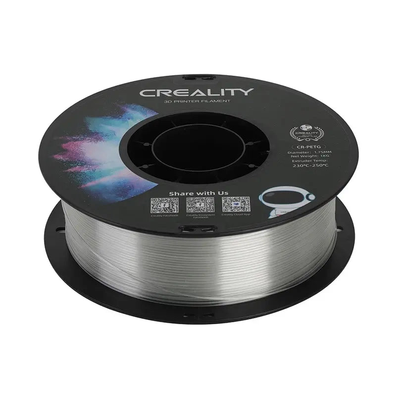 Creality CR-PETG-filament (gennemsigtig)