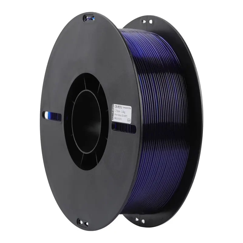 Creality CR-PETG-filament (gennemsigtig blå)