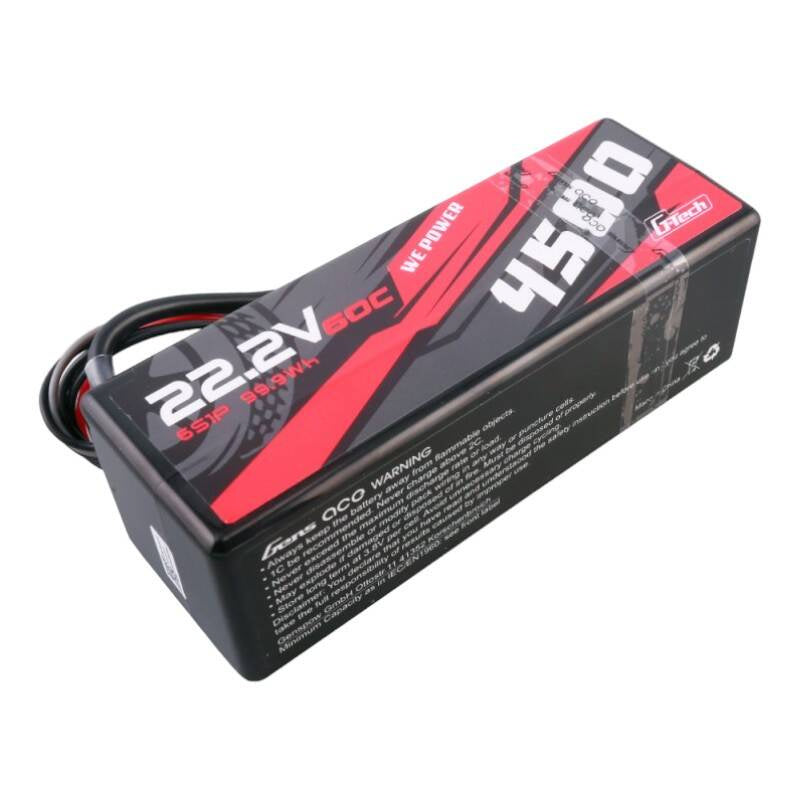 Gens Ace G-Tech LiPo-batteri til RC-bil 4500mAh 6S1P 22.2V 60C HardCase 14#