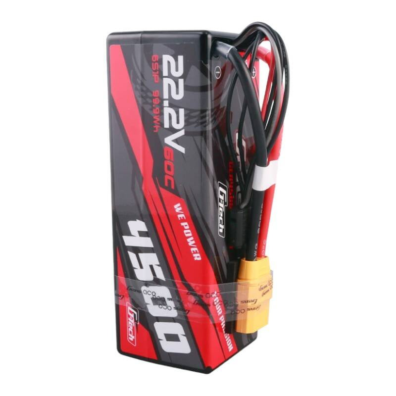 Gens Ace G-Tech LiPo-batteri til RC-bil 4500mAh 6S1P 22.2V 60C HardCase 14#
