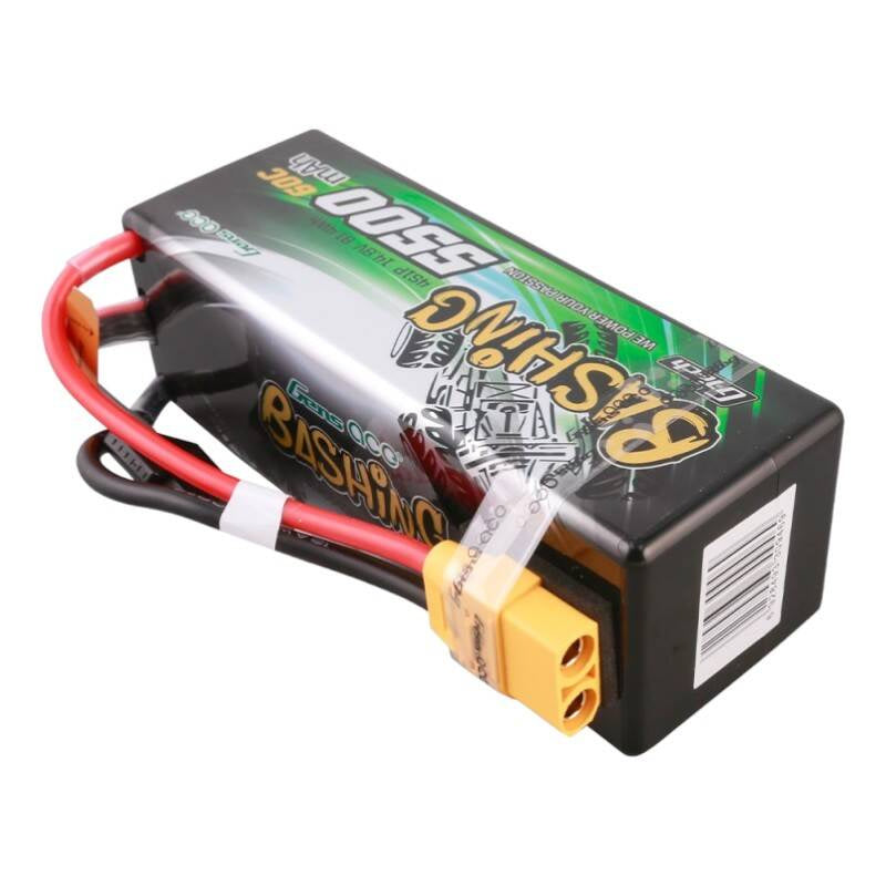 Gens Ace G-Tech LiPo-batteri til RC-bil 5500mAh 4S1P 14.8V 60C HardCase