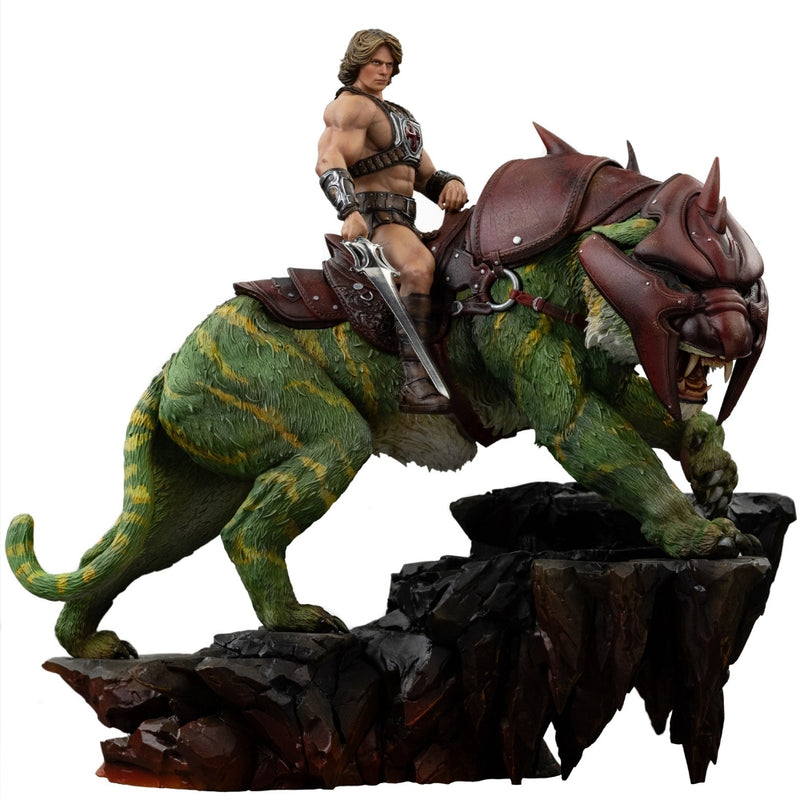 Iron Studios Masters Of The Universe - He-Man And Battle Cat (2026) Art Scale 1/10