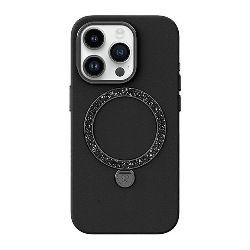 Joyroom Dancing Circle PN-15L2 mobilcover til iPhone 15 Pro (sort) uden emballage