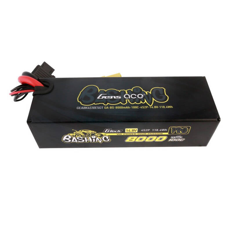 Gens Ace LiPo-batteripakke 8000mAh 14.8V 100C 4S2P