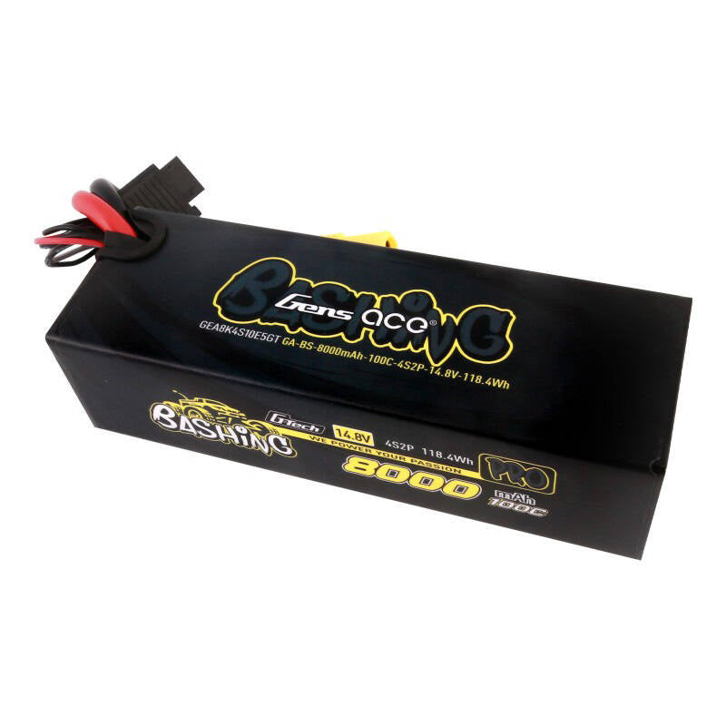 Gens Ace LiPo-batteripakke 8000mAh 14.8V 100C 4S2P