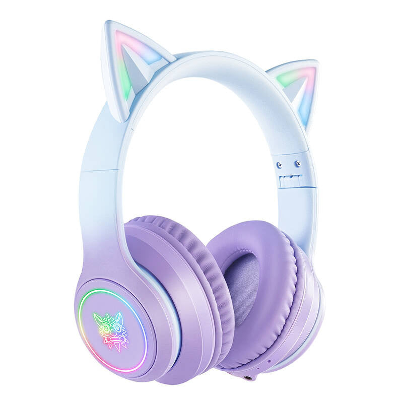 ONIKUMA B90 gamingheadset (blå/lilla)