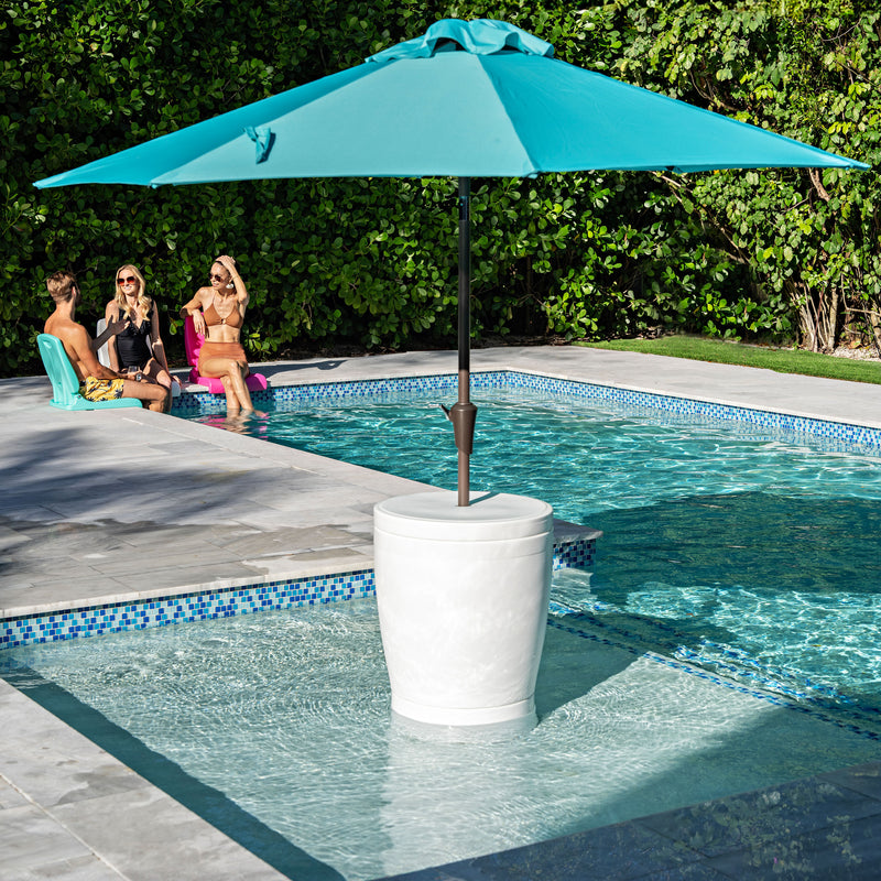 Step2 Vero In-Pool Shade Poolbord Hvid