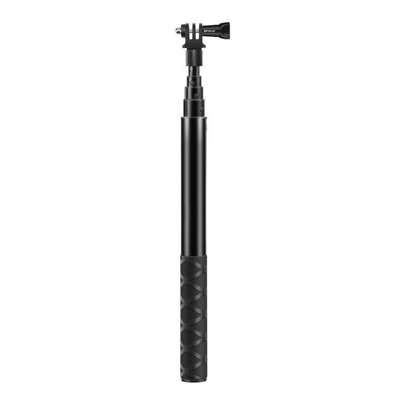 Puluz metal-selfiestang 110 cm til actionkameraer (inkl. Osmo Action 5 Pro, Insta360 X5 / X4 / X3)