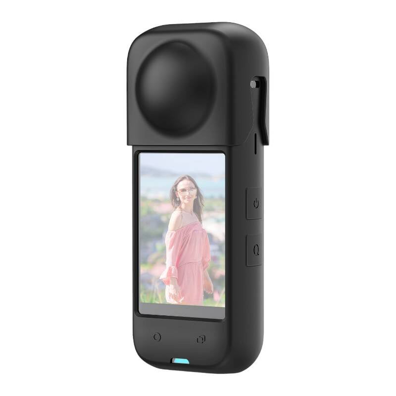 PULUZ silikonebeskyttelsesetui til Insta360 X4 (sort)
