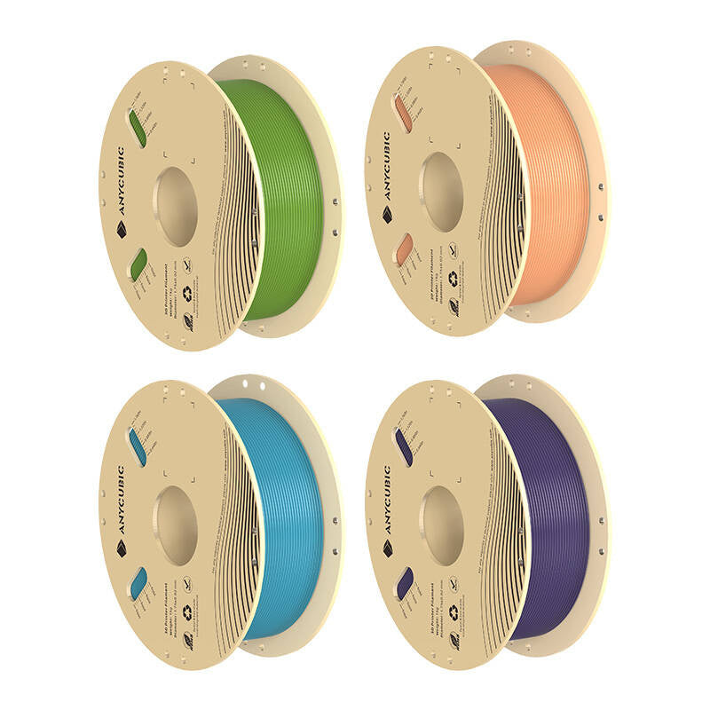 AnyCubic PLA Pantone filamentsæt (4 stk.)