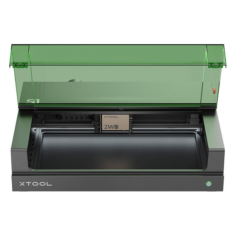 xTool S1 40W Basic 2-i-1 lasergraveringsmaskine (sort)