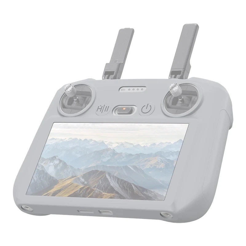 PULUZ silikonebeskyttelsesetui til DJI RC 2 (grå)