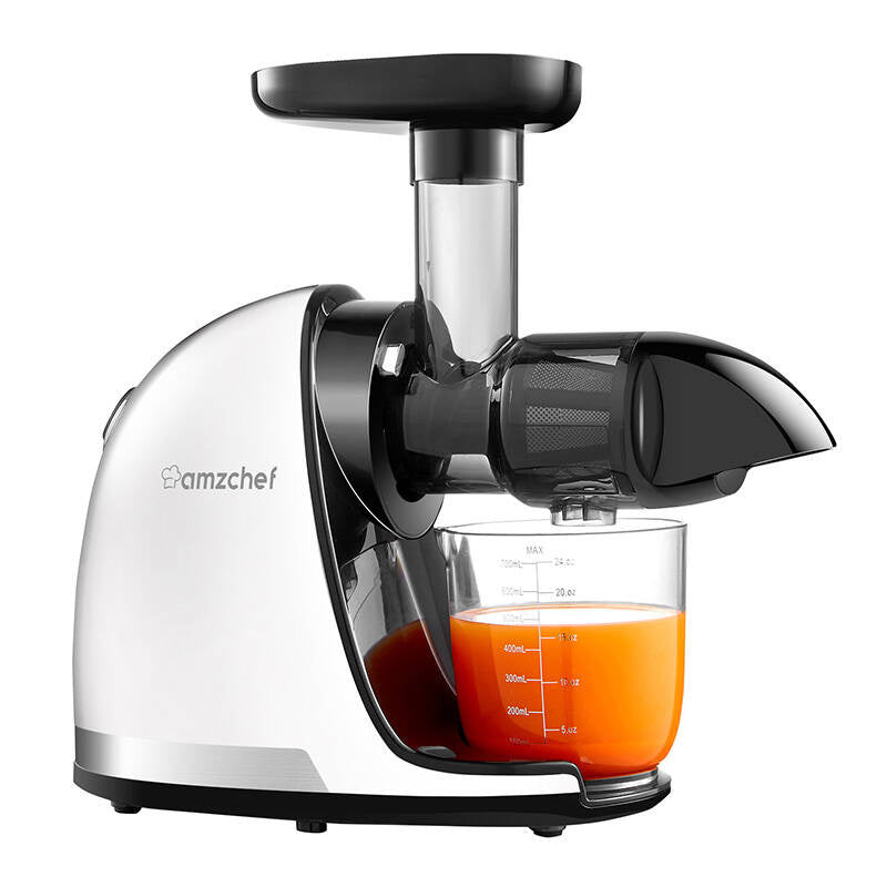 AMZCHEF 1501-WT slow juicer (hvid)