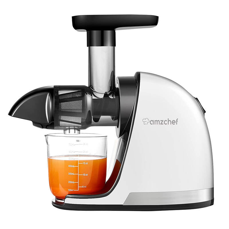 AMZCHEF 1501-WT slow juicer (hvid)