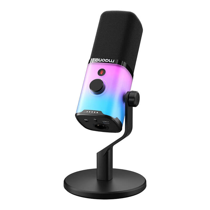 Maono PD100X RGB-mikrofon sort