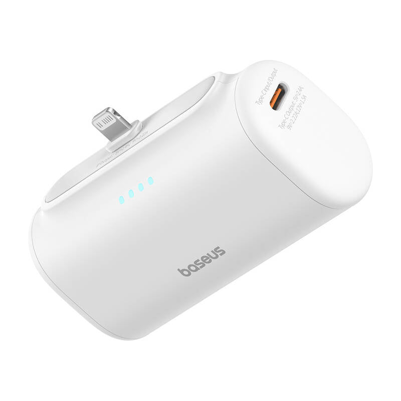 OS-Baseus Compact IP powerbank 5000mAh 20W (hvid)