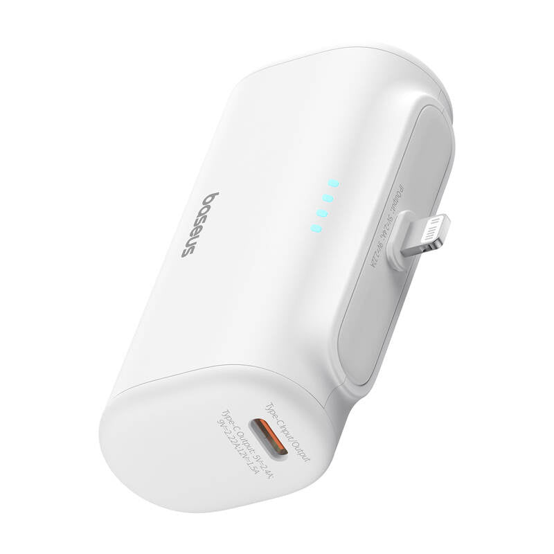 OS-Baseus Compact IP powerbank 5000mAh 20W (hvid)