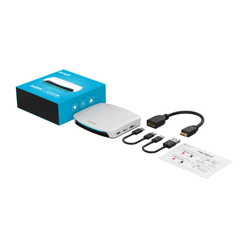 Carlinkit CPC200-Tbox UHD trådløs Carplay/Android-adapter (hvid)